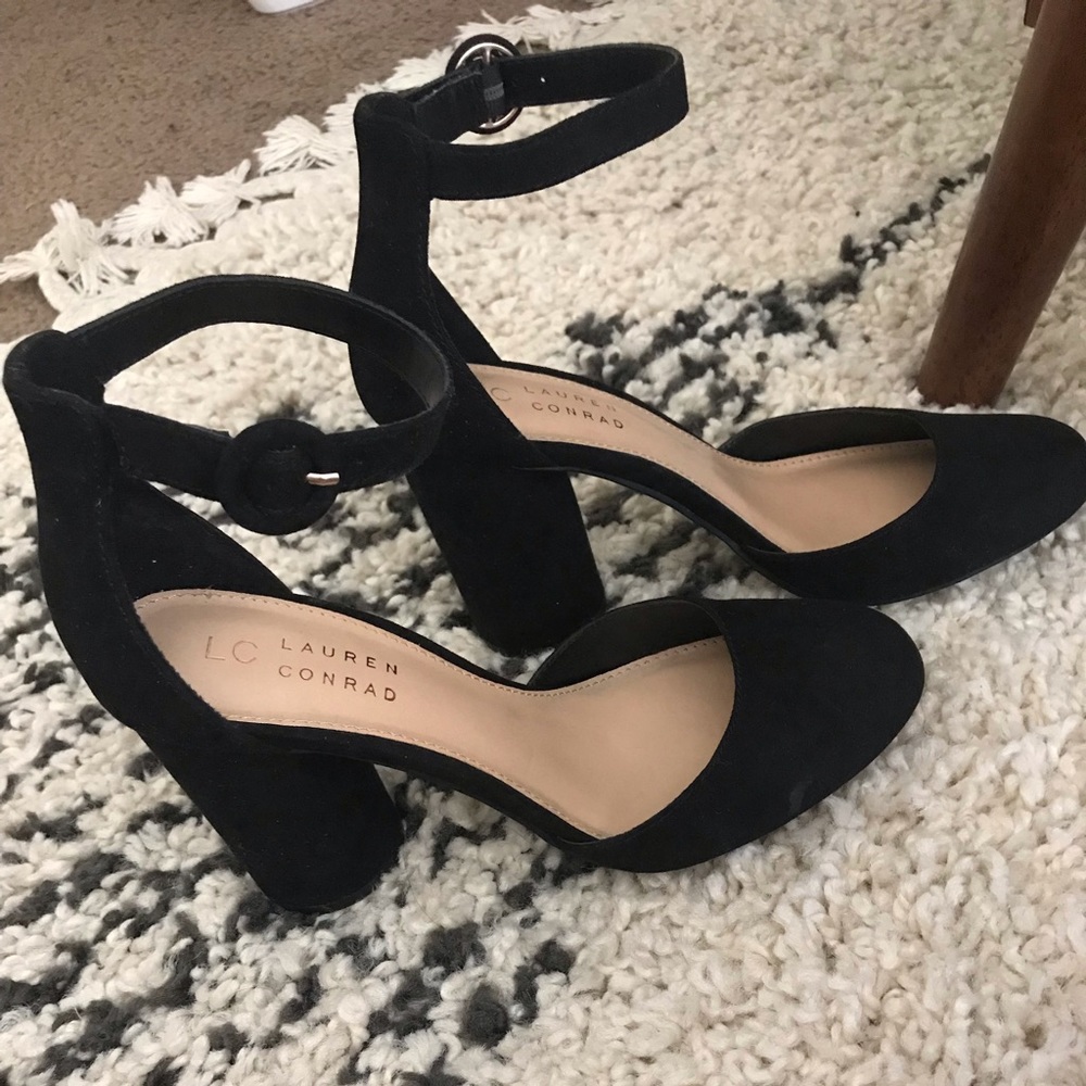 Lauren Conrad Black Heels